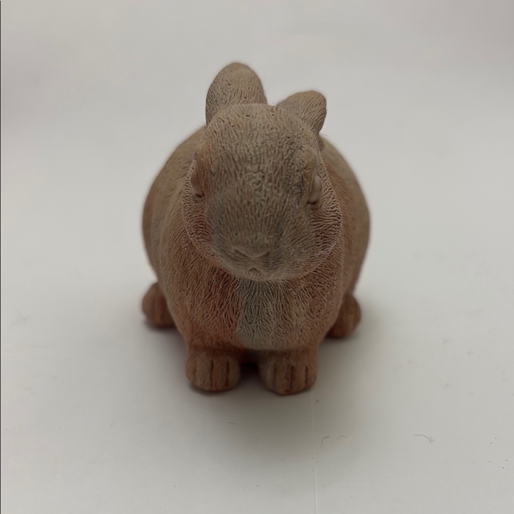 Brown Rabbit Clay Figurine Set - Picture 11 of 15